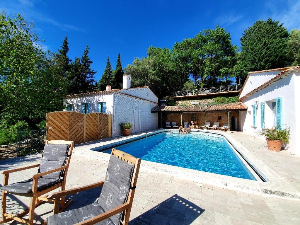 Apartment Picasso In Large Park With Heated Pool Chateauneuf-Grasse Экстерьер фото