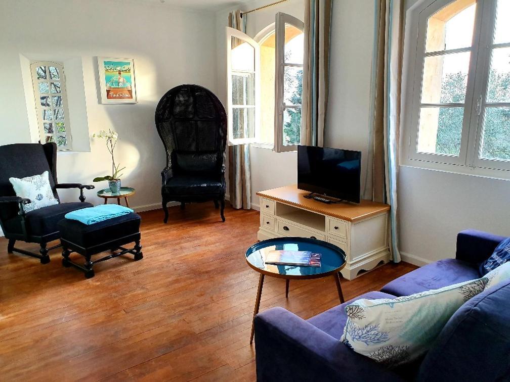 Apartment Picasso In Large Park With Heated Pool Chateauneuf-Grasse Экстерьер фото
