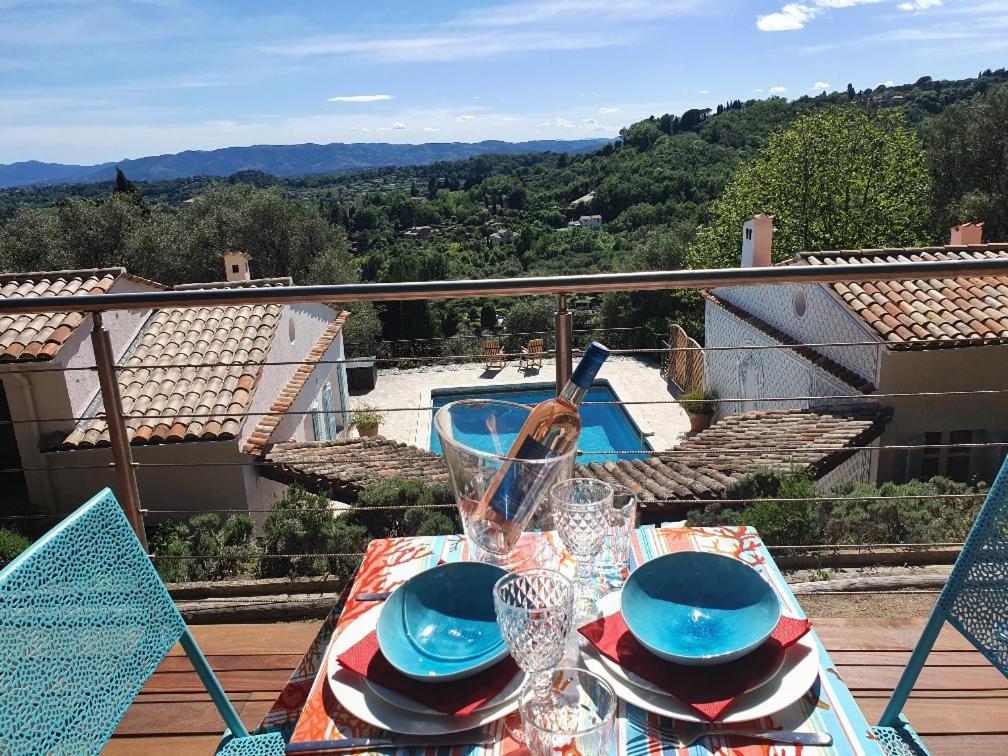 Apartment Picasso In Large Park With Heated Pool Chateauneuf-Grasse Экстерьер фото