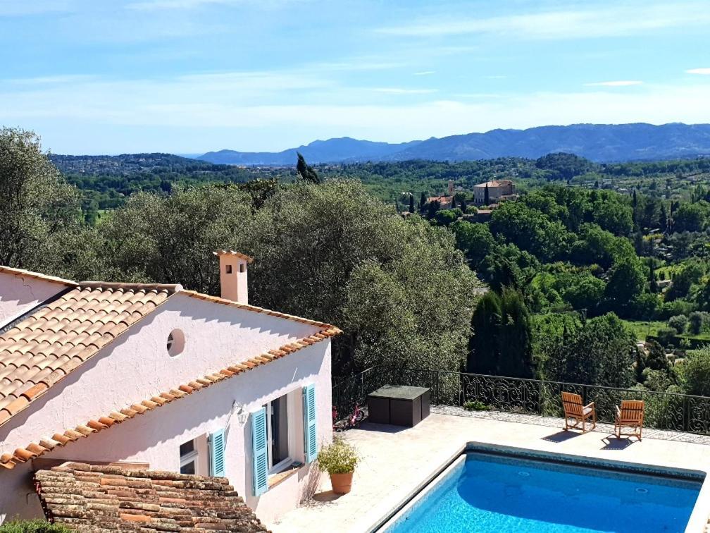 Apartment Picasso In Large Park With Heated Pool Chateauneuf-Grasse Экстерьер фото
