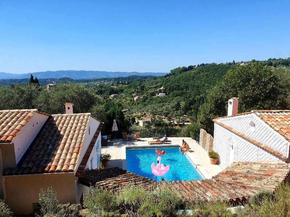 Apartment Picasso In Large Park With Heated Pool Chateauneuf-Grasse Экстерьер фото