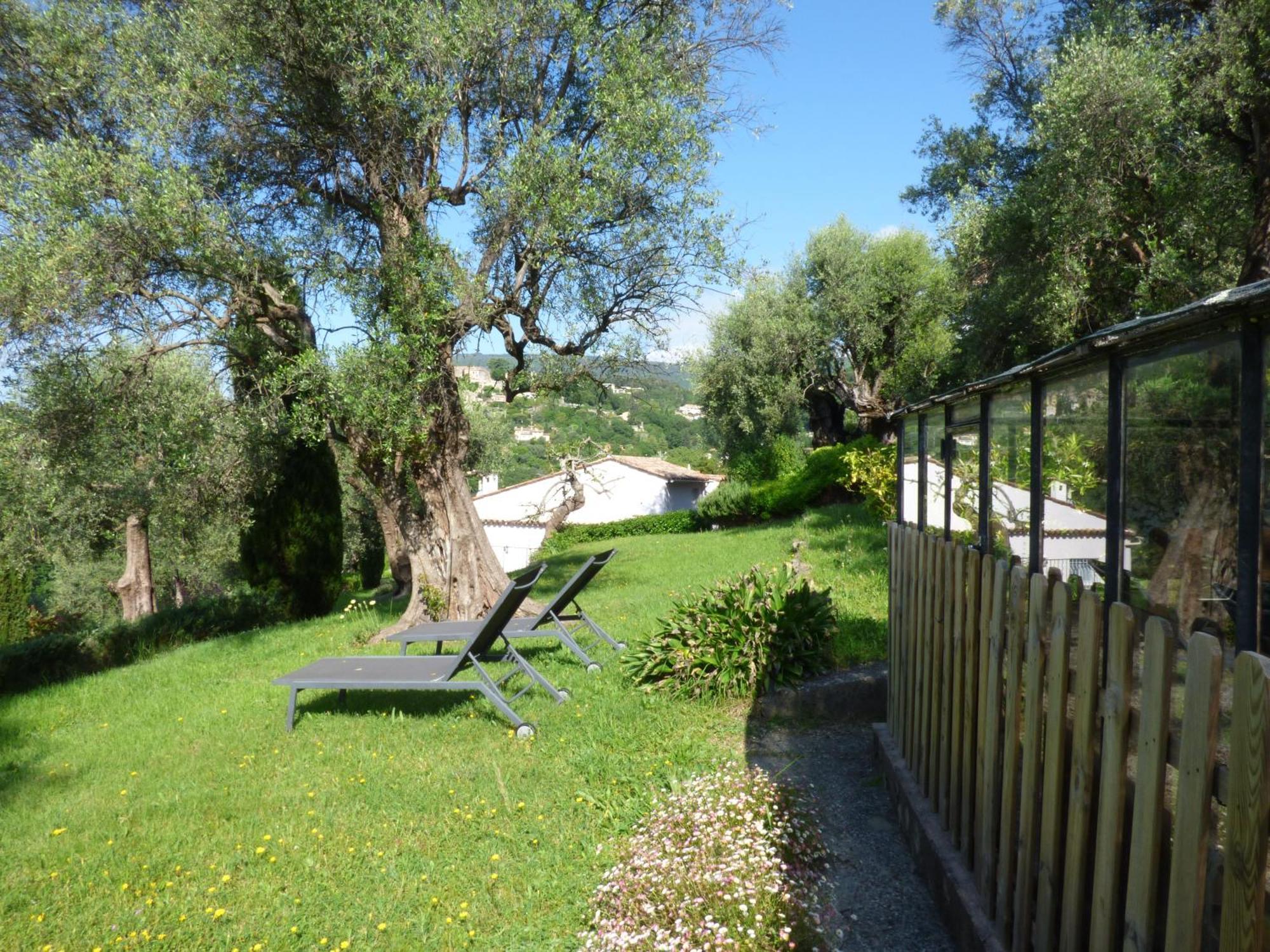 Apartment Picasso In Large Park With Heated Pool Chateauneuf-Grasse Экстерьер фото